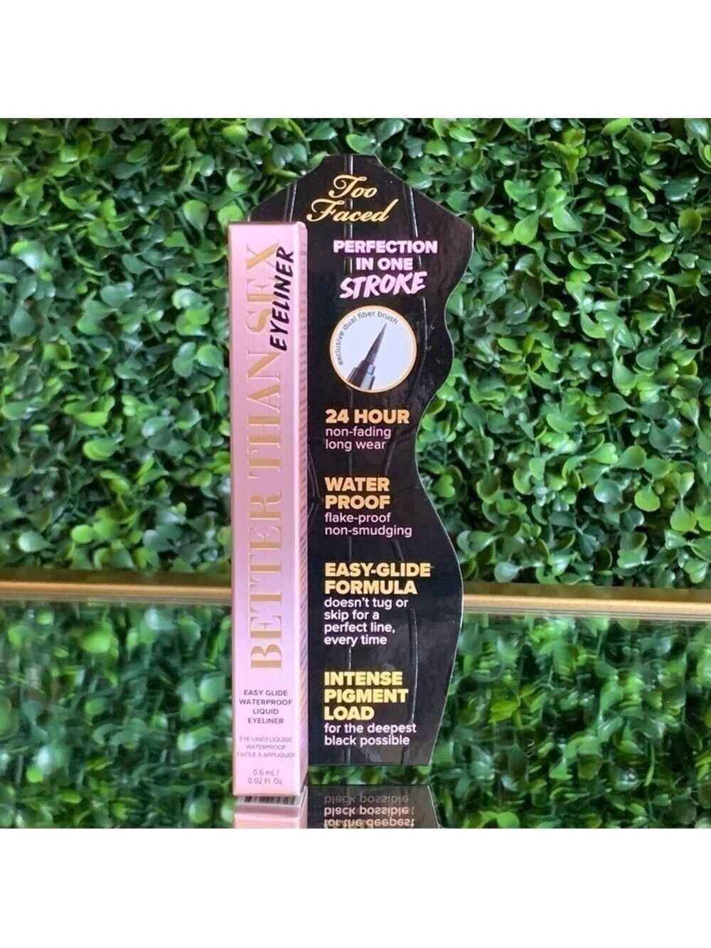 Too Faced Better Than Sex Liquid Eyeliner in Deepest Black | NEW | Waterproof